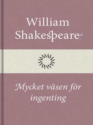 cover image of Mycket väsen för ingenting